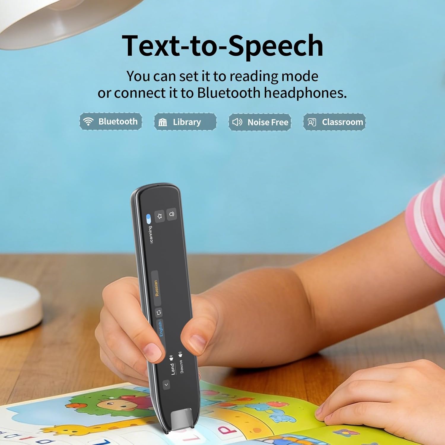Scan Translation Pen - 142 Languages Smart Dyslexia Assistive Tool