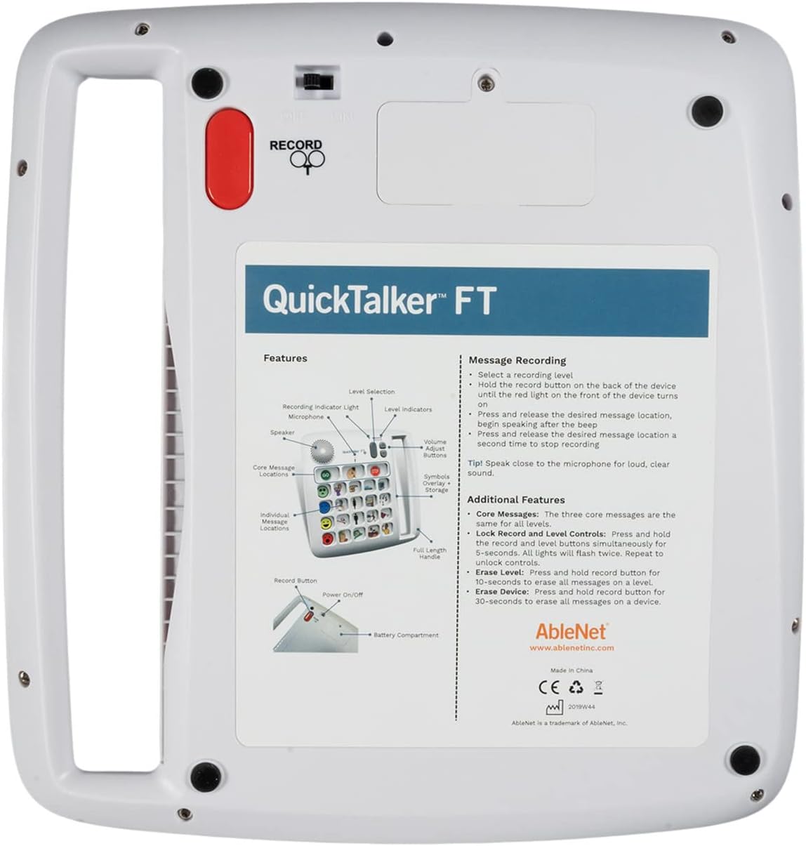 AbleNet Dedicated SGDs Compared: QuickTalker, iTalk2, and SuperTalker for Low-Tech Switch Users